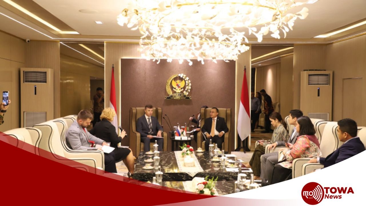 Pimpinan DPR Sufmi Dasco Menerima Dubes Rusia Bahas Beasiswa hingga Ketahanan Pangan