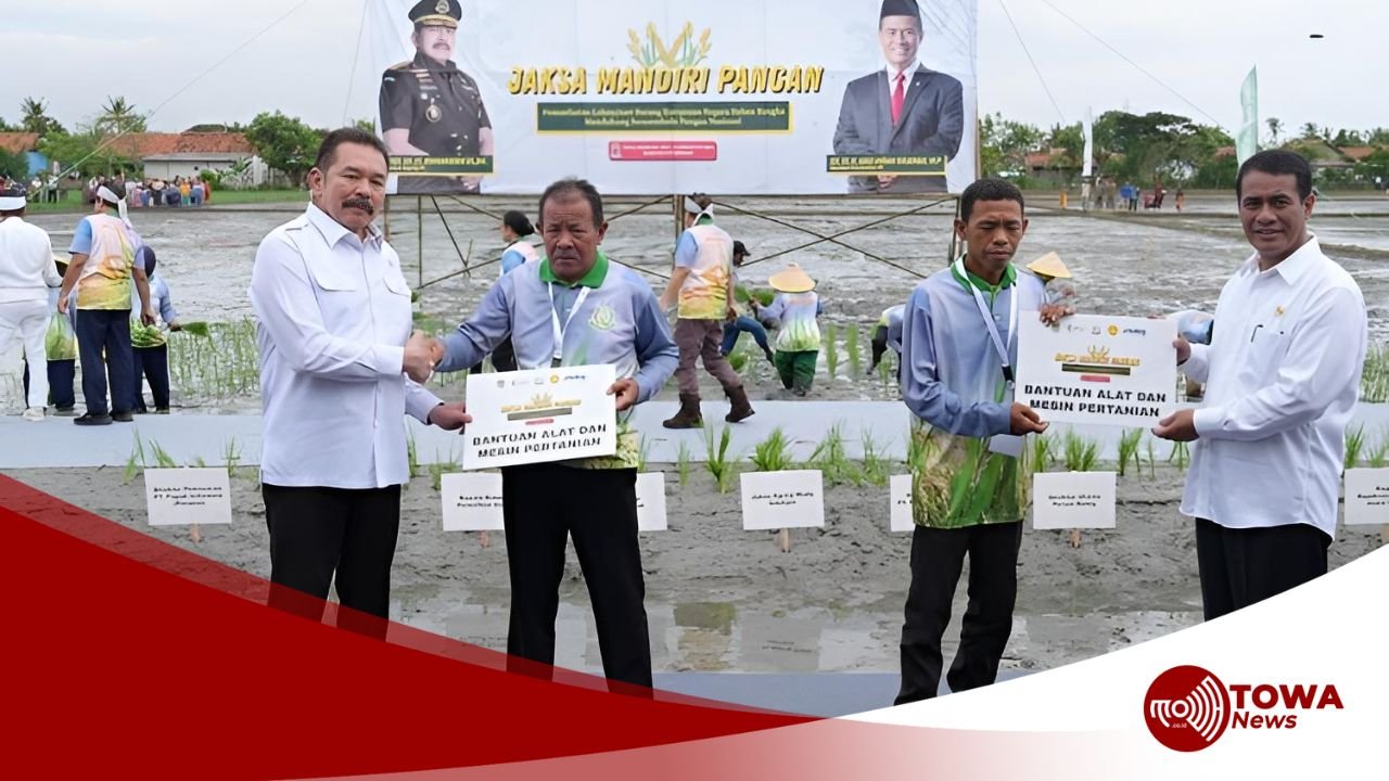 Pupuk Indonesia dan Kementan RI Perkuat Swasembada Pangan Lewat Program Jaksa Mandiri Pangan