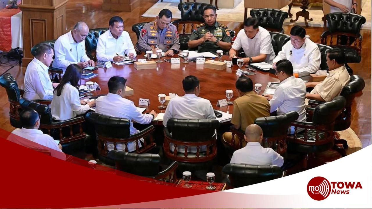 Presiden Prabowo Panggil Pejabat Strategis Bahas Situasi Global di Hambalang