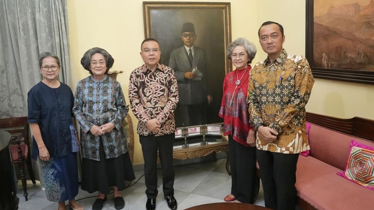 Dasco Kunjungi Kediaman Bung Hatta, Titipkan Salam dari Presiden Prabowo