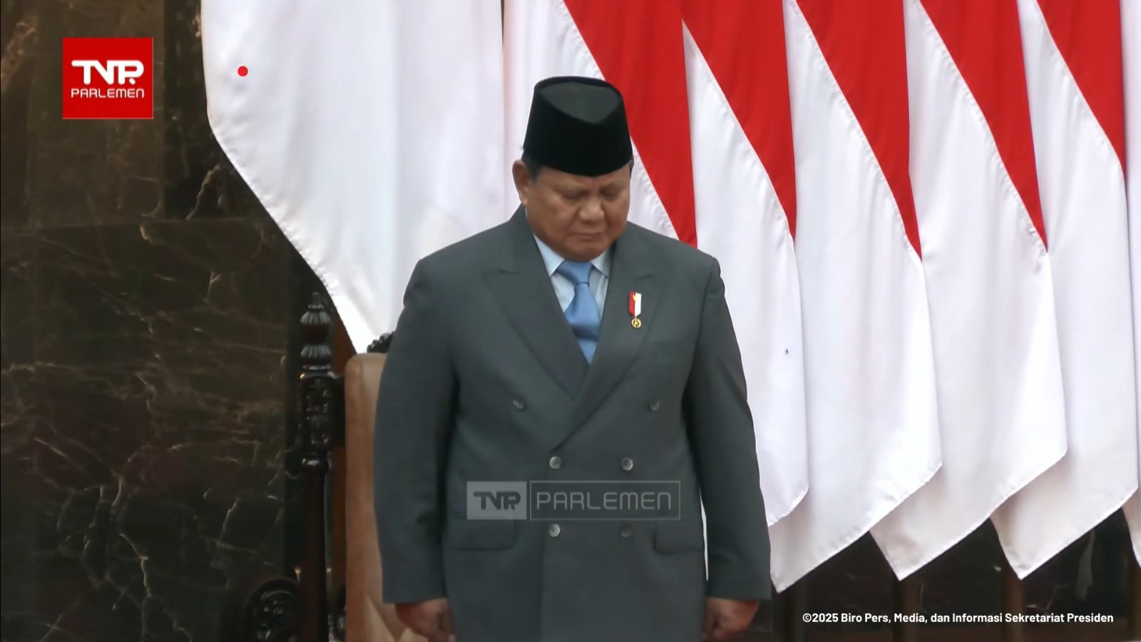 Presiden Prabowo Sampaikan Pidato Kenegaraan Perdana pada Sidang Tahunan MPR