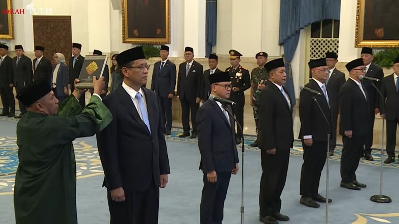 Prabowo Ganti 5 Menteri dalam Reshuffle Kedua, Posisi Menko Polkam dan Menpora Masih Kosong