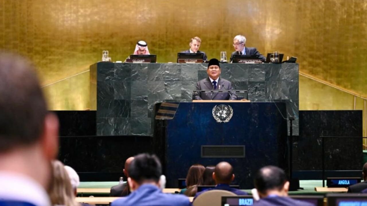 Prabowo Ajak Dunia Akhiri Perang Gaza, Tegaskan Dukungan Solusi Dua Negara di PBB