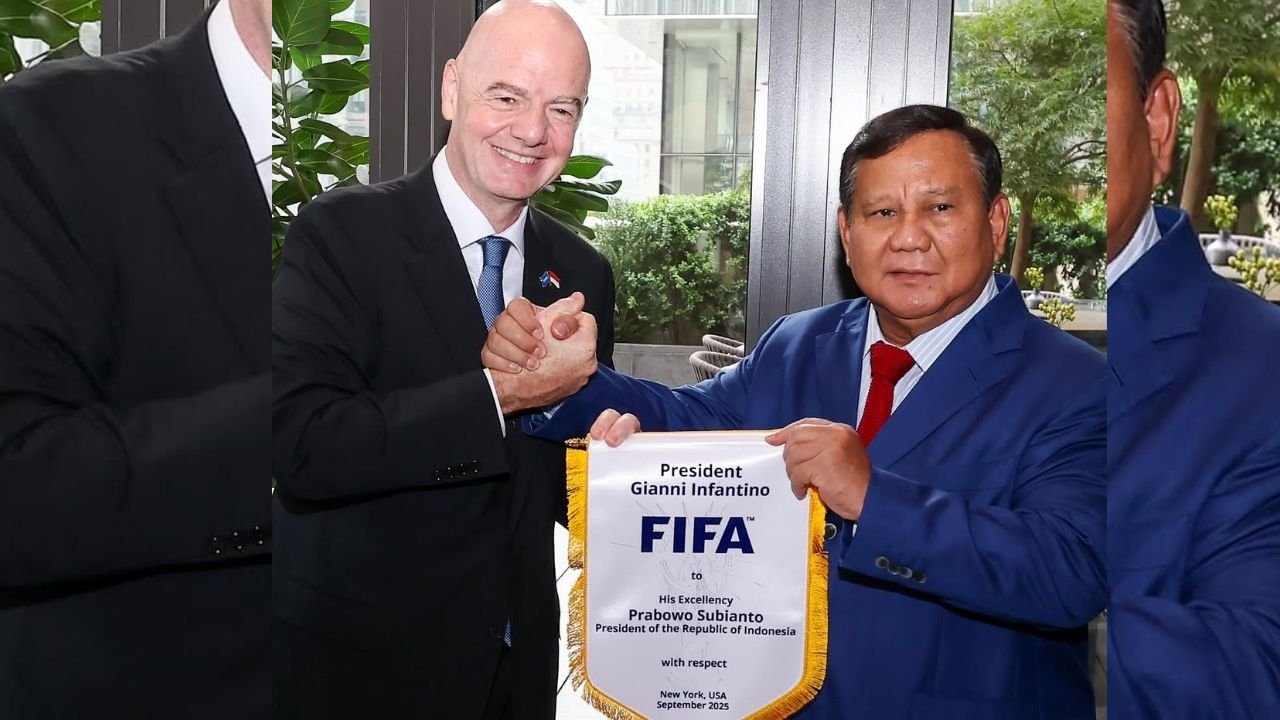 Presiden Prabowo Bertemu Presiden FIFA Bahas Kolaborasi Sepak Bola Indonesia