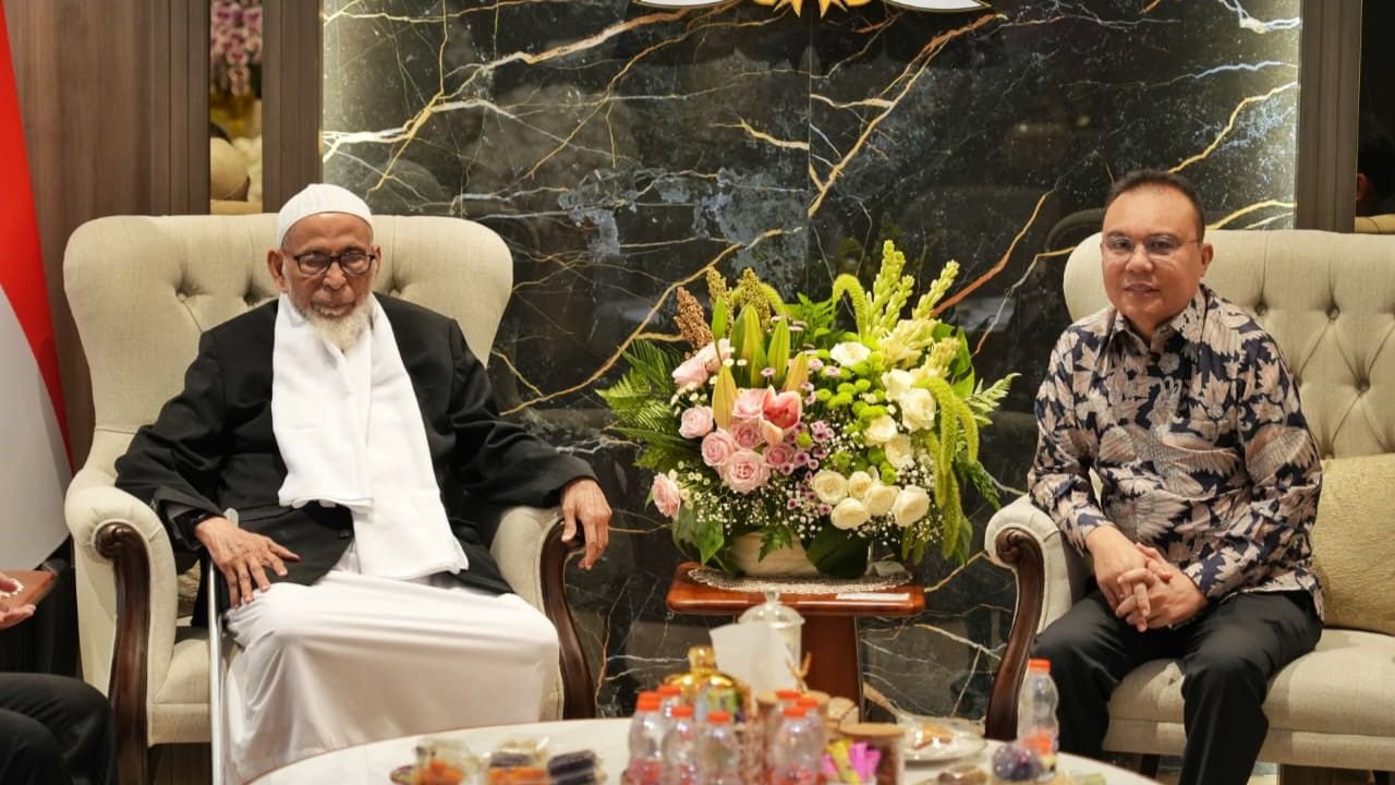 Dasco Terima Kunjungan Abu Bakar Ba'asyir, Bahas Isu Kebangsaan