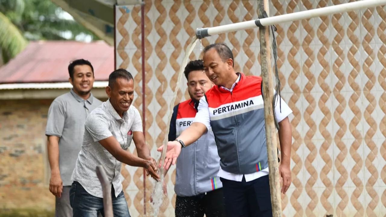 Pertamina-Elnusa Bangun Sumur Air Bersih untuk Korban Bencana Sumatra