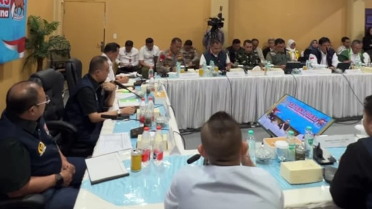 Dasco Pimpin Rakor Satgas Pemulihan Pascabencana Aceh Bersama Pemerintah