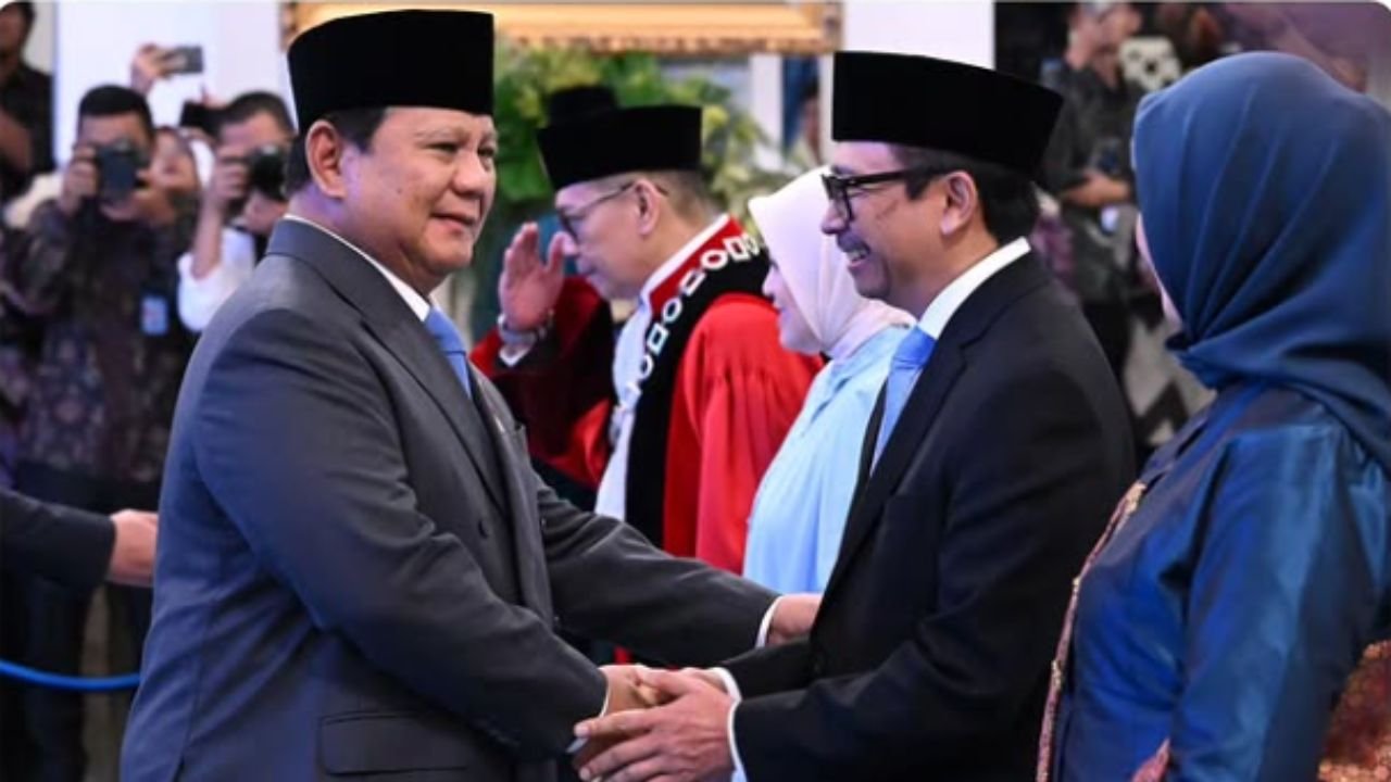 Prabowo Lantik Juda Agung sebagai Wakil Menteri Keuangan