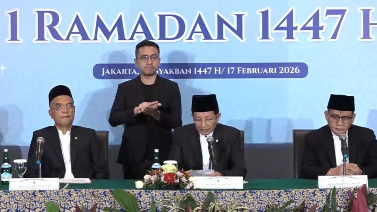 Pemerintah Resmi Tetapkan 1 Ramadhan 1447 H Jatuh pada Kamis 19 Februari 2026