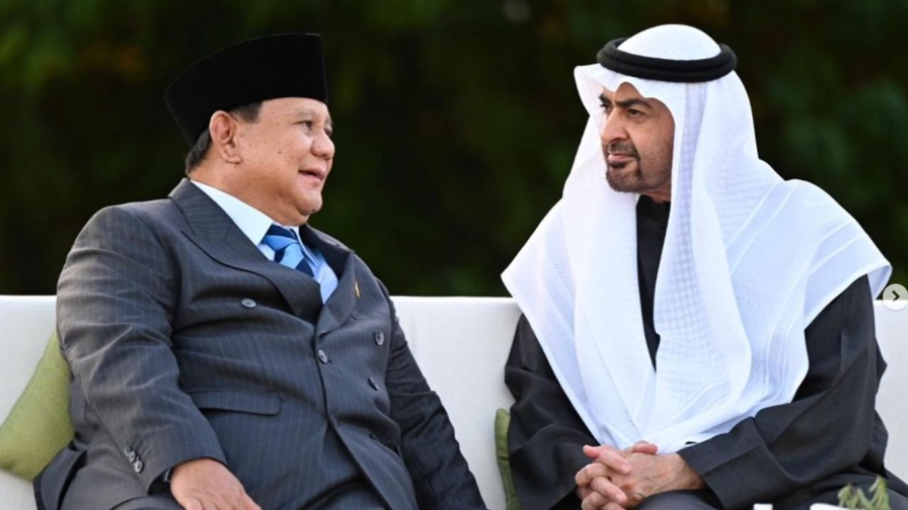 50 Tahun Diplomasi Indonesia-UEA: Prabowo dan MBZ Sepakati Pendalaman Kerja Sama Energi dan Investasi