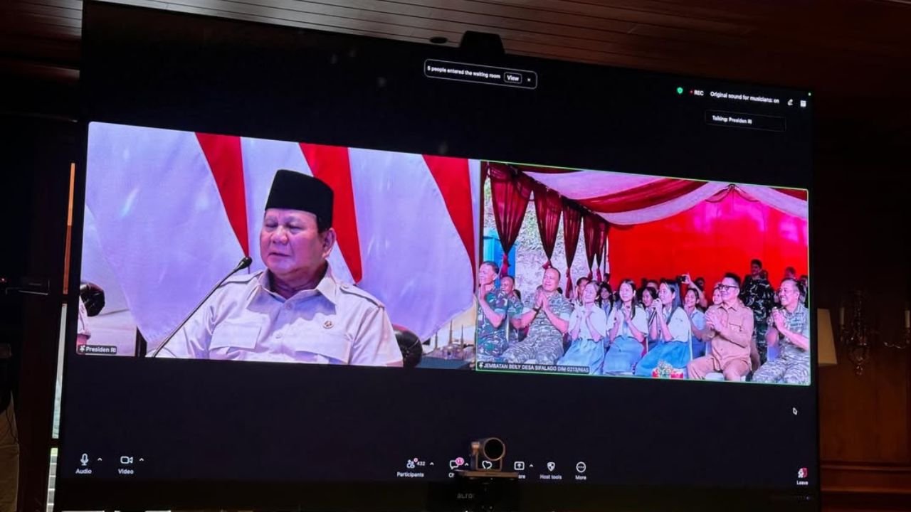 Dari Video Viral ke Peresmian Jembatan: Yamisa Zebua Bicara Langsung dengan Presiden Prabowo