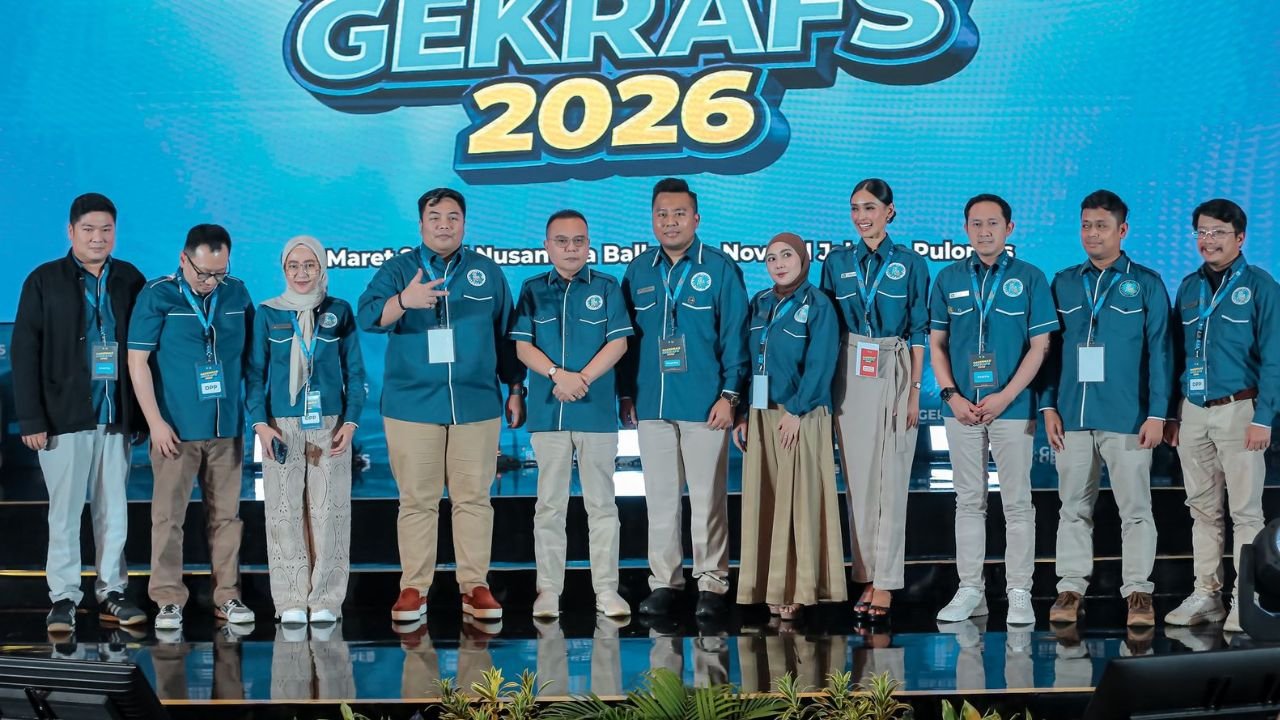 GEKRAFS Gelar Rakernas 2026, Konsolidasikan Pejuang Ekraf dari 38 Provinsi dan 12 Negara