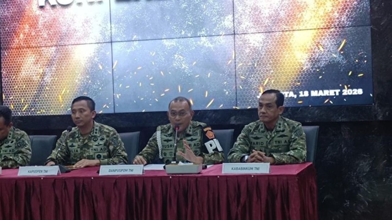 Empat Prajurit TNI Ditetapkan Tersangka dan Ditahan dalam Kasus Penyiraman Air Keras Aktivis KontraS