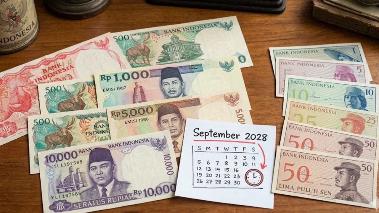 BI Resmi Cabut Puluhan Pecahan Uang Lama, Batas Tukar Mulai 2028