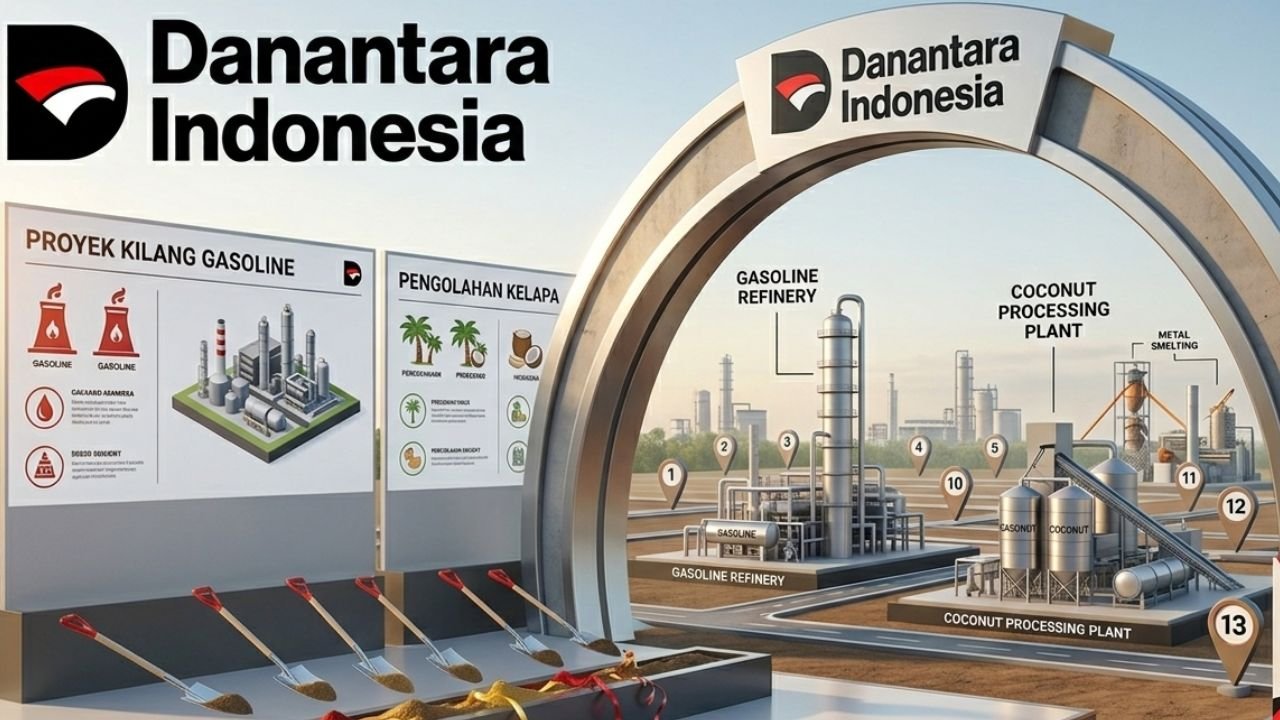 Danantara Groundbreaking 13 Proyek Hilirisasi Tahap 2, dari Kilang Gasoline hingga Pengolahan Kelapa