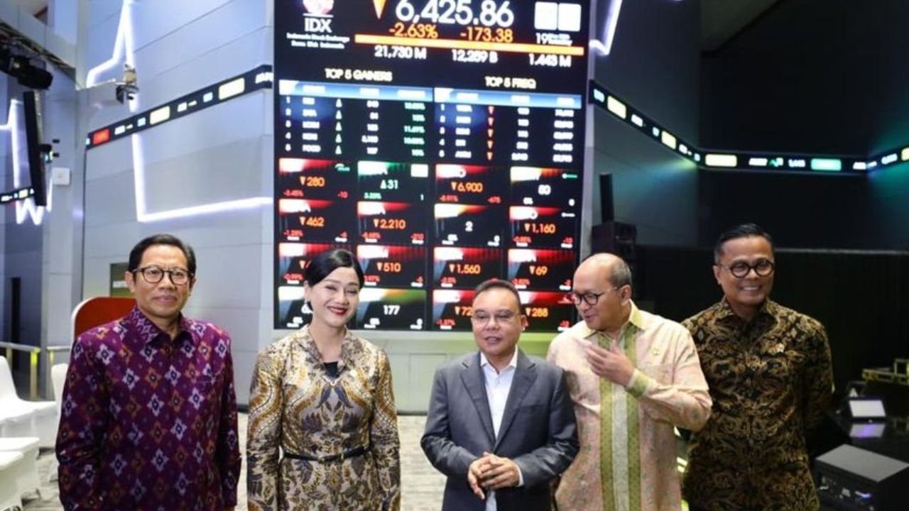 Dasco Kunjungi BEI, Optimistis Pasar Modal Indonesia Makin Kuat