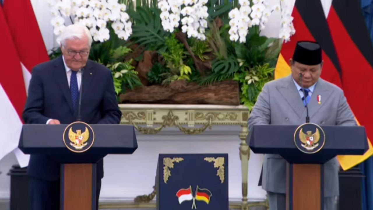 Prabowo dan Presiden Jerman Steinmeier Sepakat Perkuat Investasi Energi Bersih dan Transisi Energi