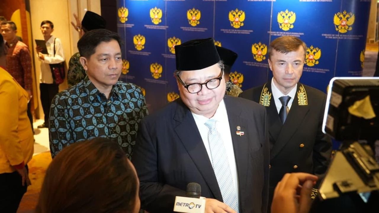 Airlangga: Rusia Tetap Jadi Mitra Strategis, Perdagangan RI Tembus Rp89,4 Triliun