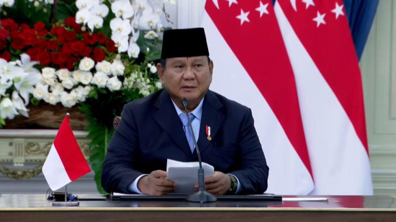 Prabowo: Stabilitas Kawasan Jadi Kepentingan Bersama Indonesia-Singapura