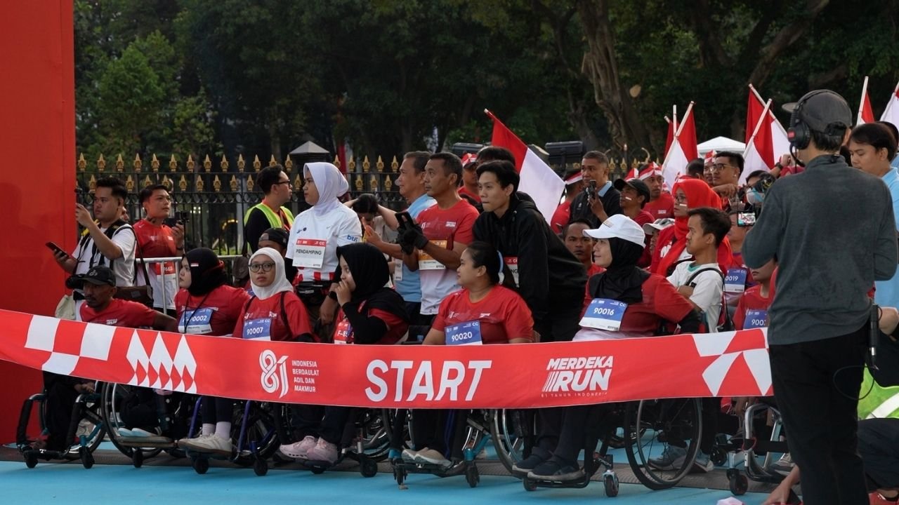 Merdeka Run 2026: Ribuan Peserta Disabilitas Rasakan Kesetaraan