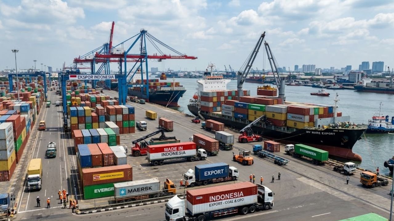 Ekspor Indonesia Juli 2026 Tembus US$26,22 Miliar, Ditopang Lonjakan Nikel
