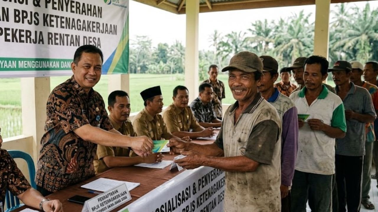 Mendes Dorong Dana Desa Dipakai untuk Iuran BPJS Ketenagakerjaan Pekerja Rentan