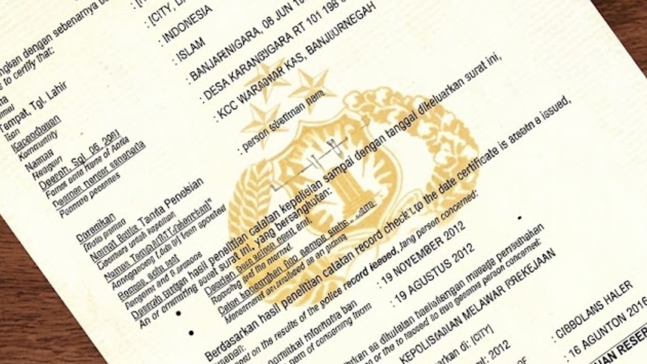 Urus SKCK Online, Cetak Mandiri di Anjungan Mulai Diuji Coba pada 2027