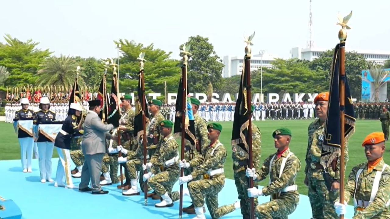 Prabowo Resmikan Enam Kodam Baru di HUT ke-81 TNI, Ini Daftar dan Wilayahnya
