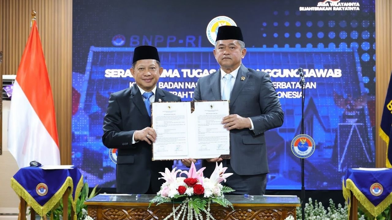 Maruli Simanjuntak Resmi Pimpin BNPPDT, Terima Estafet dari Tito Karnavian